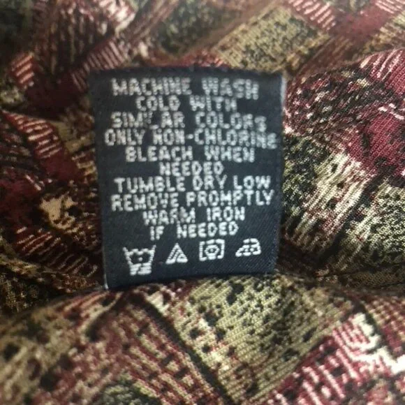 Vintage Ivy Crew Classics Mens Size XL Button-Up Shirt Front Pocket ***FLAW*** - Picture 7 of 12